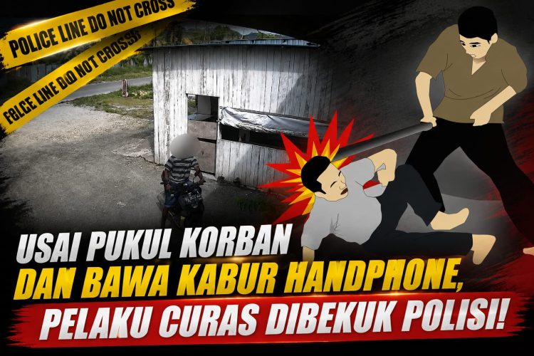 Gambar Ilustrasi Pencurian dengan kekerasan (Curas). Foto: Istimewa