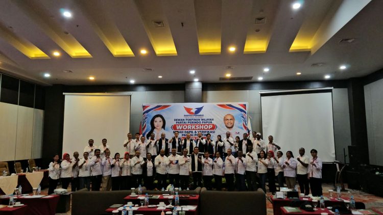 Workshop Bedah Daerah Pemilihan (Dapil) dan Verifikasi Partai Politik Tahun 2026. (Foto: Cornelia Mudumi)