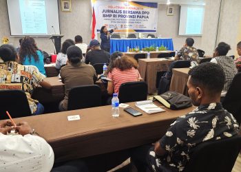 BMP Papua Gandeng Jurnalis, Bekali Peserta Mengolah Informasi Menjadi Berita