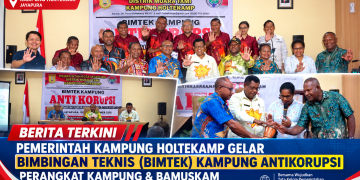 Pemerintah Kampung Holtekamp Gelar Bimtek Antikorupsi, Dorong Tata Kelola Dana Kampung yang Transparan