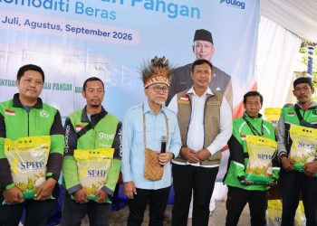 Bulog Gelontorkan 1.060 Ton Beras Bantuan Pangan untuk 35 Ribu Warga Kota Sorong