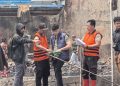 Olah TKP Kebakaran Dok V Bawah, Tujuh Saksi Diperiksa