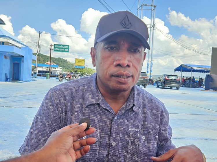 Kepala Dinas Perhubungan Kabupaten Jayapura Irwanto Fransiskus Halitopo. (Foto: Cornelia Mudumi)