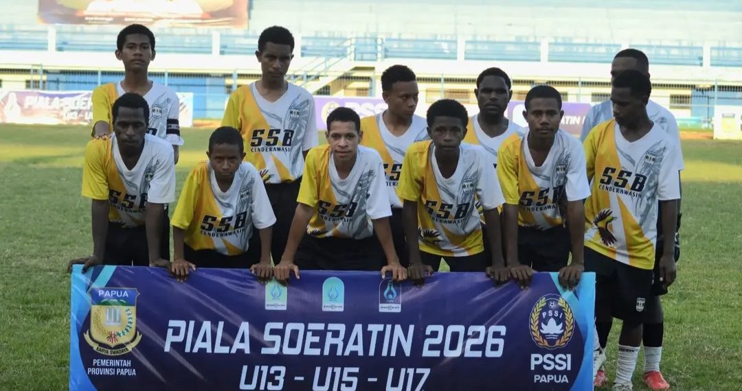 SSB Cenderawasih Trikora U-15. (Foto: Cornelia Mudumi)