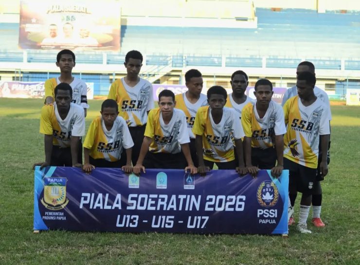SSB Cenderawasih Trikora U-15. (Foto: Cornelia Mudumi)