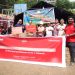 Ringankan Beban Korban Kebakaran Dok V Bawah, Telkomsel Bagikan Sembako dan Internet Gratis