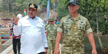 Kunker di Supiori, Wapang TNI Harap PSN Dapat Berdampak Langsung Kepada Masyarakat Supiori