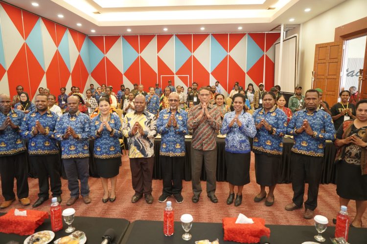 Pemprov Papua Pegunungan Dorong Ketahanan Keluarga lewat Penguatan Kapasitas Mitra dan Ormas. (Foto: Istimewa)