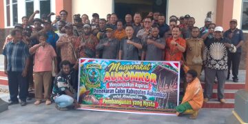 Hearing Bersama DPRK Boven Digoel, Tim AUKOMKOR Dorong Pemekaran Kabupaten