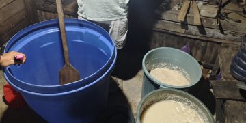 Polres Jayapura Tertibkan Penjualan Boplas di Doyo Lama, 79 Botol Diamankan
