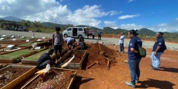 Usai Proses Identifikasi, Jenazah Bayi X Dimakamkan di TPU Buper Waena