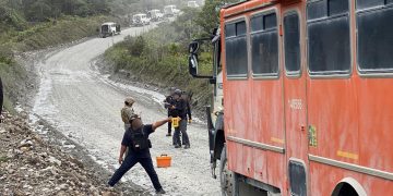 Penembakan Tiga Kendaraan Konvoi PT Freeport di Mile 60 Didalami Satgas Damai Cartenz