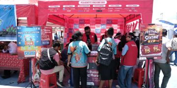 Telkomsel Perkuat Konektivitas dan Promo di Festival Danau Sentani XV 2026