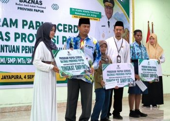 Kanwil Kemenag Papua Apresiasi BAZNAS Dukung Pendidikan Melalui Beasiswa Papua Cerdas