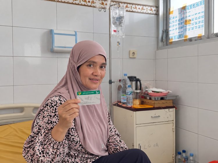 Peserta JKN segmen PPU PN, Novriyanti. (Foto: Istimewa)