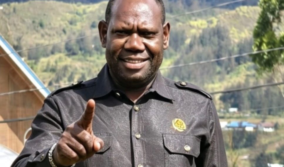 Ketua Komisi II DPRK Puncak dari Partai Golkar, Atap Tabuni. (Foto: Istimewa)