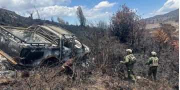 Pengemudi Lajuran Tewas, Kendaraan Dibakar di Jalur Wamena-Mbua