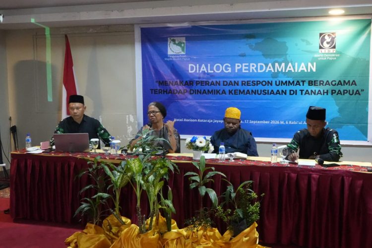 Dialog Perdamaian bertema “Menakar Peran dan Respons Umat Beragama terhadap Dinamika Kemanusiaan di Tanah Papua”. (Foto: Istimewa)