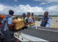 Jenazah Aris Sanda Tiba di Sentani, Selanjutnya Dipulangkan ke Toraja Utara