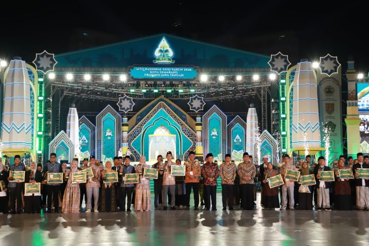 Penetapan juara umum diumumkan pada penutupan MTQ Nasional XXXI di Semarang, Jawa Tengah. (Foto: Istimewa)