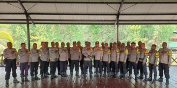 Kapolres Supiori Minta Seluruh Bhabinkamtibmas Fokus Edukasi Pencegahan Karhutla