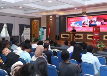 THRIVE Goes to Uncen, Telkomsel Buka Peluang Mahasiswa Kenal Dunia Industri