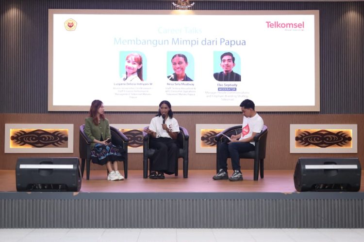 Career Talks yang mengajak mahasiswa mengenal perjalanan membangun karier. (Foto: Istimewa)