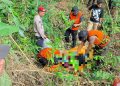 Tim Identifikasi Polresta Jayapura Olah TKP Penemuan Mayat di Kolam Buaya