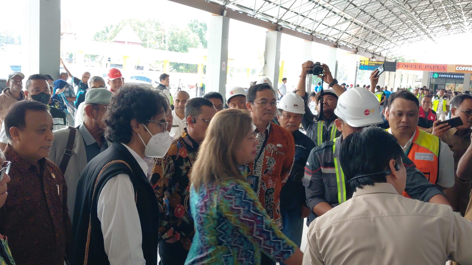 PT Angkasa Pura Indonesia (Persero) mempercepat pengembangan Bandara Internasional Sentani, Kabupaten Jayapura. (Foto: Cornelia Mudumi)