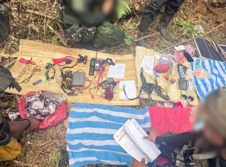 Barang Bukti milik OPM Kodap Sorong Raya berhasil disita. (Foto: Istimewa)