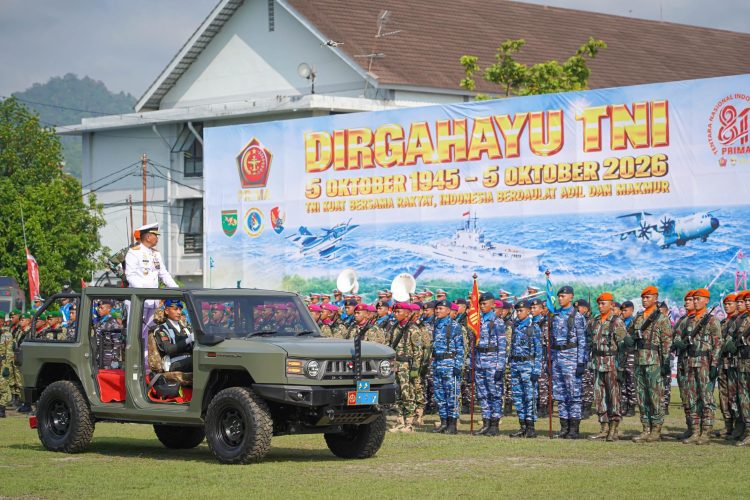 HUT ke-81 TNI di Jayapura, 1.000 Prajurit Tiga Matra Bersatu Bersama Rakyat. (Foto: Istimewa)