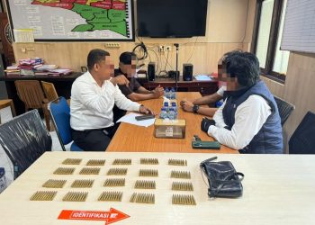 Ratusan Butir Amunisi Berhasil Digagalkan Satgas Damai Cartenz dan Bea Cukai di Perairan Jayapura
