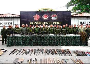 Kogabwilhan III Sita 79 Senjata Api dan Amankan 22 Orang dalam Operasi Triwulan III 2026
