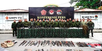 Kogabwilhan III Sita 79 Senjata Api dan Amankan 22 Orang dalam Operasi Triwulan III 2026