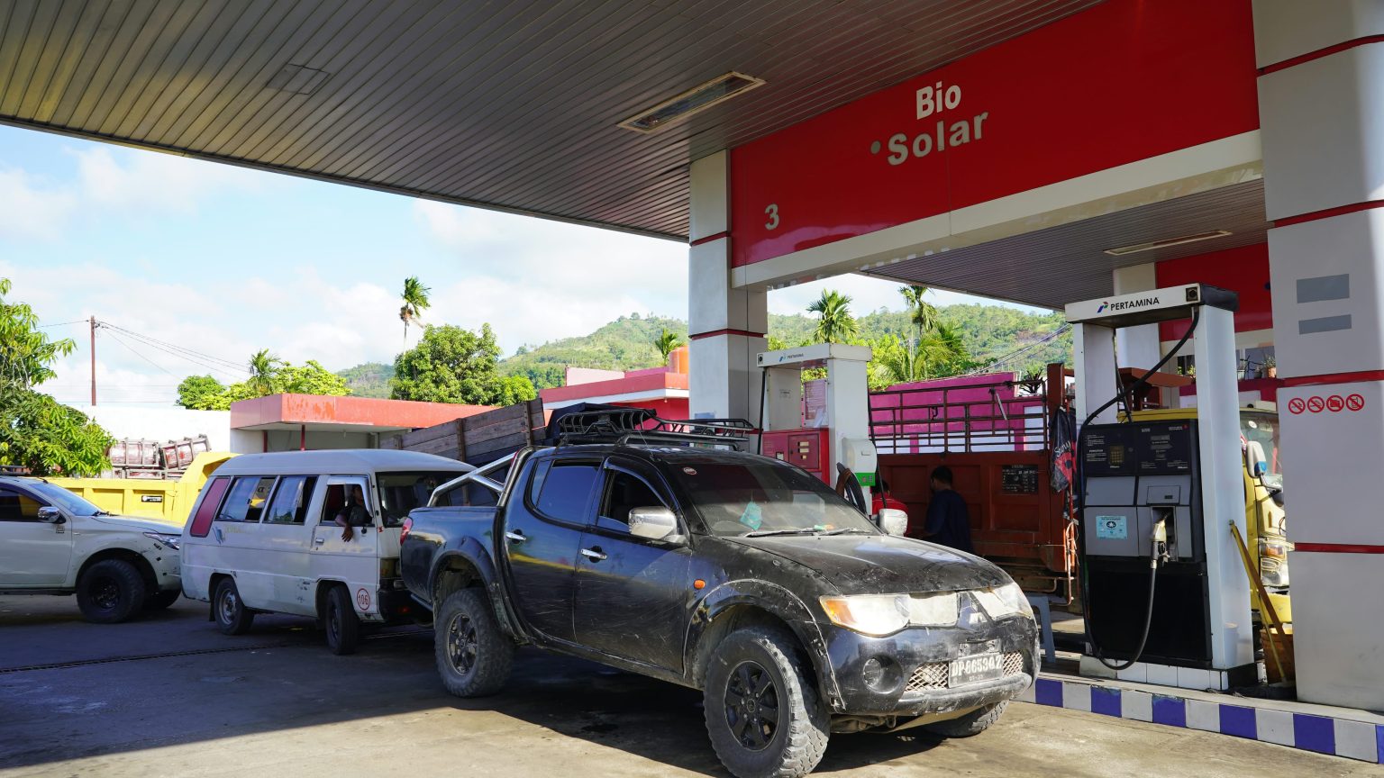 Pelanggaran BBM Subsidi, SPBU Tanah Hitam di Kota Jayapura Dikenai Sanksi. (Foto: Istimewa)