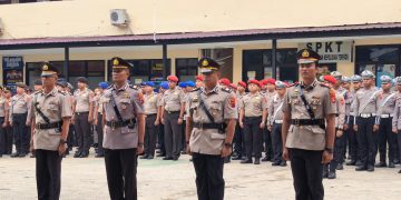 Kapolresta Jayapura Kota Pimpin Rotasi Kabag SDM dan Kasat Resnarkoba