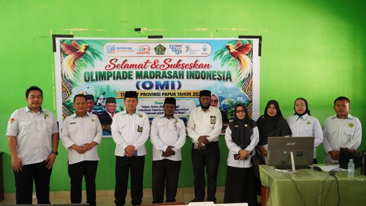 Olimpiade Madrasah Indonesia (OMI) Tahun 2026 tingkat Provinsi di Titik Lokasi (Tilok) Madrasah Tsanawiyah Negeri (MTsN) Kota Jayapura. (Foto: Istimewa)
