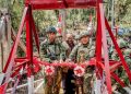 Jembatan Merah Putih Ugimba Diresmikan, TNI dan Masyarakat Buka Jalan Kehidupan Baru di Intan Jaya
