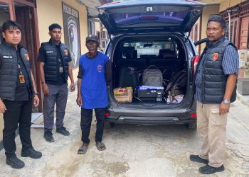 Polres Supiori Serahkan Tersangka Dugaan Korupsi Dana Desa 2022–2023 ke Kejari Biak
