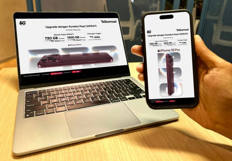 Telkomsel Hadirkan Promo iPhone 18 Pro Series. (Foto: Istimewa)