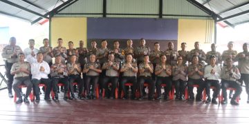 Karo SDM Polda Papua Kunjungi Polres Supiori, Berikan Arahan Terkait 100 Hari Kerja Kapolri