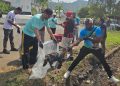 GAMKI Yapen Satukan Berbagai Elemen Lewat Jumat Bersih, Ruben Kayai Ajak Bersama Rawat Kota Serui