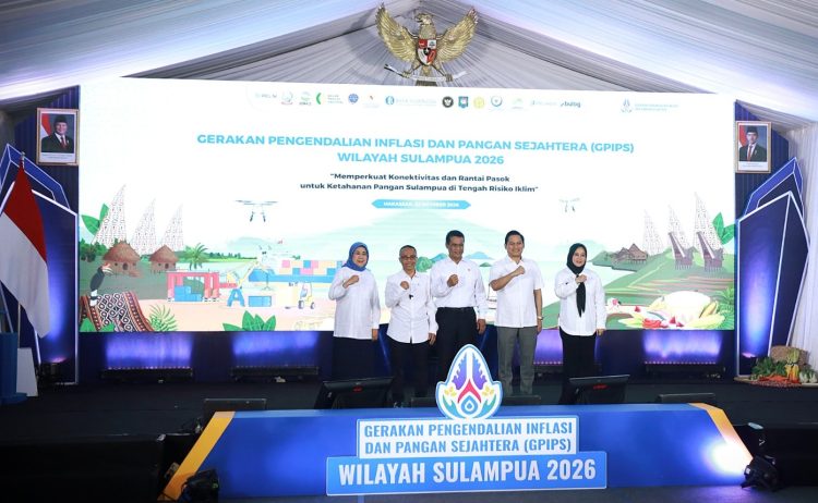 Gerakan Pengendalian Inflasi dan Pangan Sejahtera (GPIPS) Sulawesi, Maluku, dan Papua (Sulampua) 2026. (Foto: Istimewa)