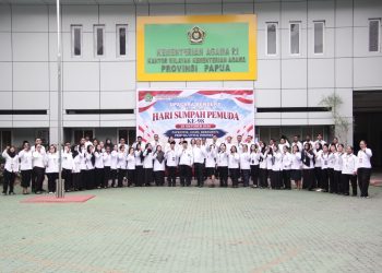 Peringati Hari Sumpah Pemuda, Plh. Kakanwil Tekankan Patriotisme, Kegigihan, dan Empati