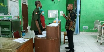 Sidak Ke RSUD Supiori, Ketua DPRK Minta Sampingkan Urusan Administrasi & Utamakan Pelayanan Kepada Masyarakat