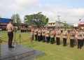 HUT ke-23 Polres Jayapura, Kapolres Lantik Pejabat Baru dan Tekankan Profesionalisme