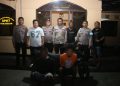 Tim Khaley Polsek Sentani Timur Amankan Dua Terduga Pelaku Pencurian Motor, Satu Unit Honda Beat Street Disita