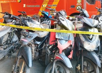 Enam Hari Operasi, Polda Papua Bongkar 11 Kasus Pencurian Motor di Sejumlah Wilayah